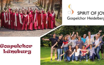 Aller guten Dinge sind drei: Gemeinschaftskonzert mit dem Gospelchor Lüneburg am 21. Oktober 2022