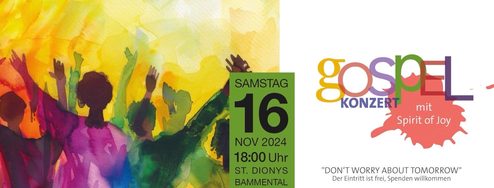 SPIRIT OF JOY bringt Gospelklänge nach Bammental