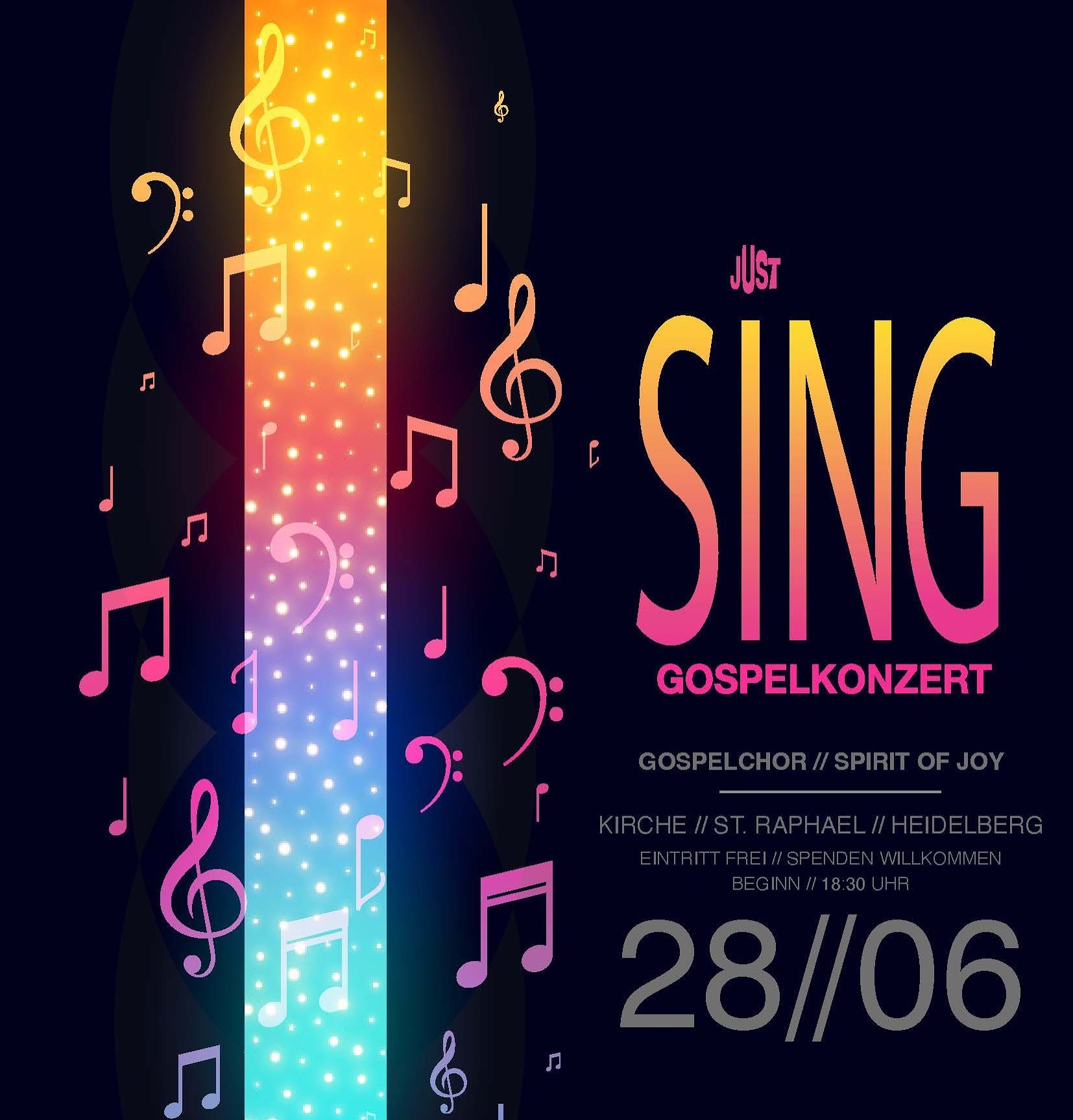 “Just sing! – Sommerkonzert 2025